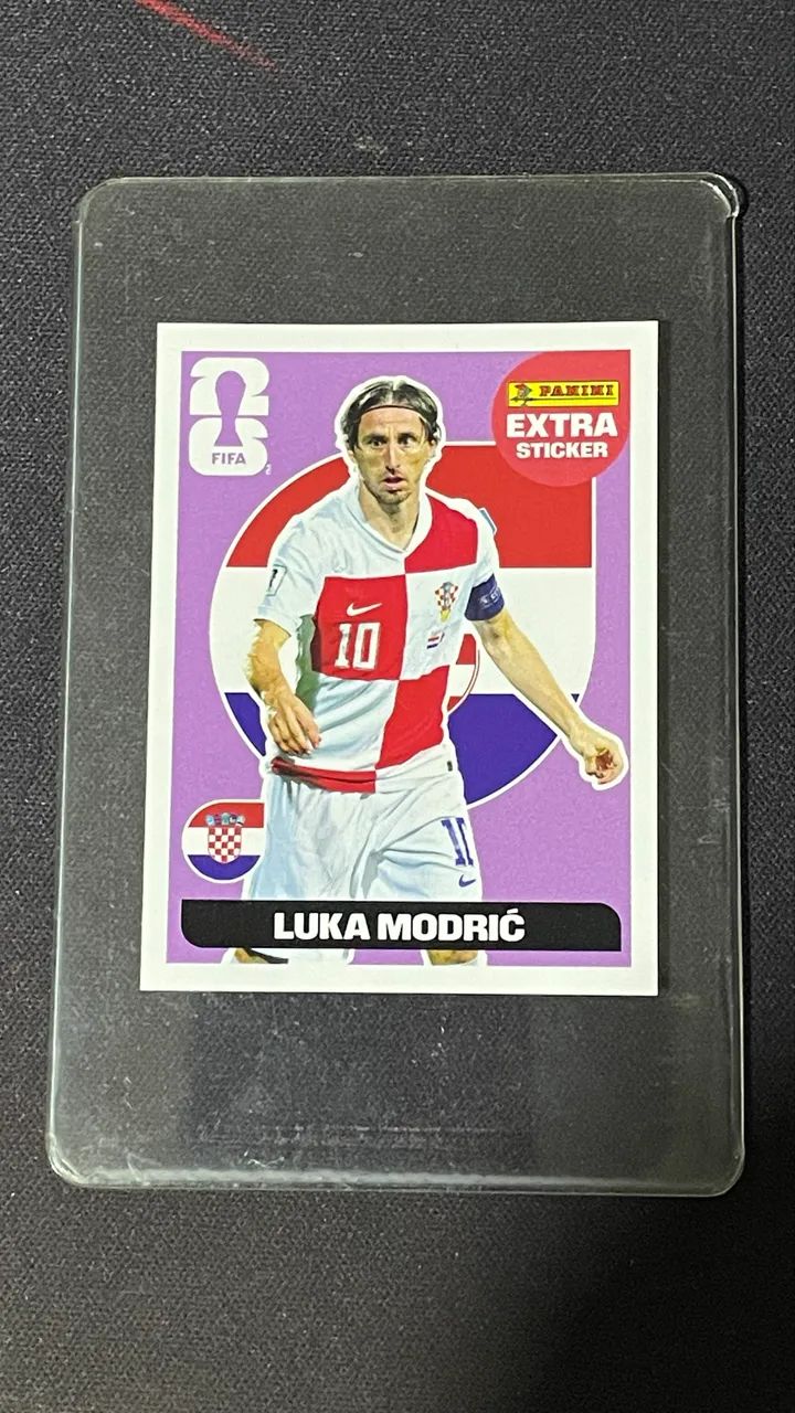 Luka Modric Extra Sticker 457380538971607040