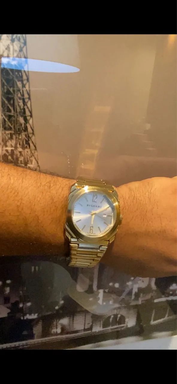 RELÓGIO DE PULSO BVLGARI PRIMEIRA LINHA 