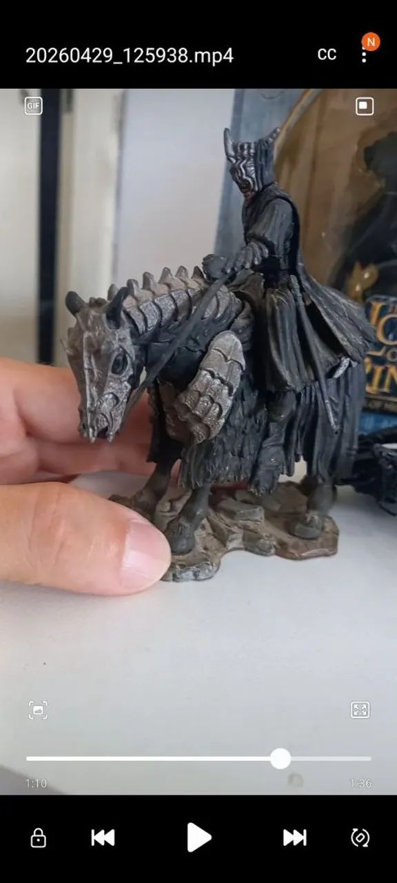 Senhor dos Anéis Boca de Sauron dark house 1/32 - Foto 3