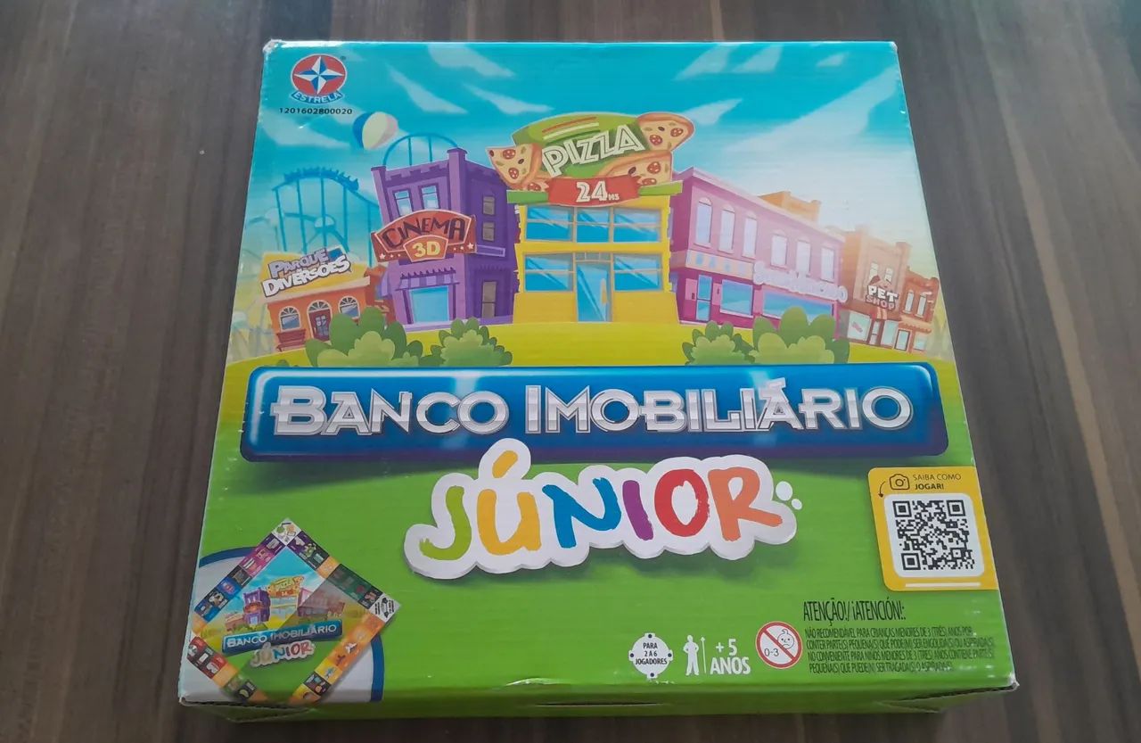 Jogo Banco Imobiliário Júnior 