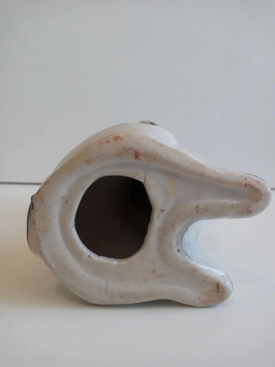 Bibelô Anos 80 Escultura antiga cachorro  rica em detalhes de coleção linda. - Foto 2