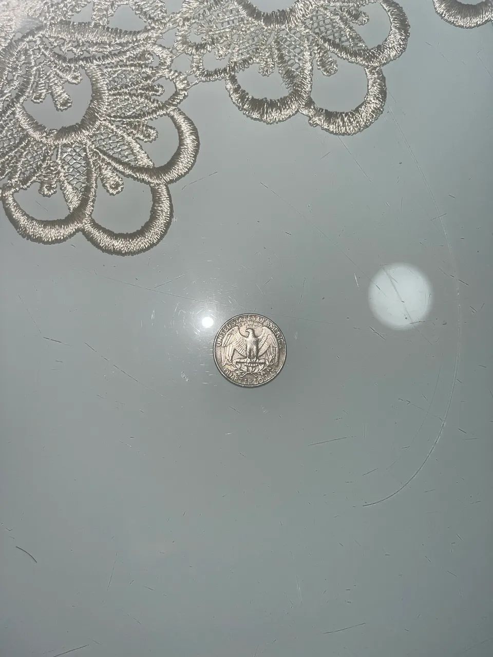 Moeda americana 1990 4 centavos dólar 