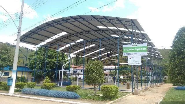 quadras de esportes - 45x25= 350.000,00 - em estruturas metálicas nova - Foto 6