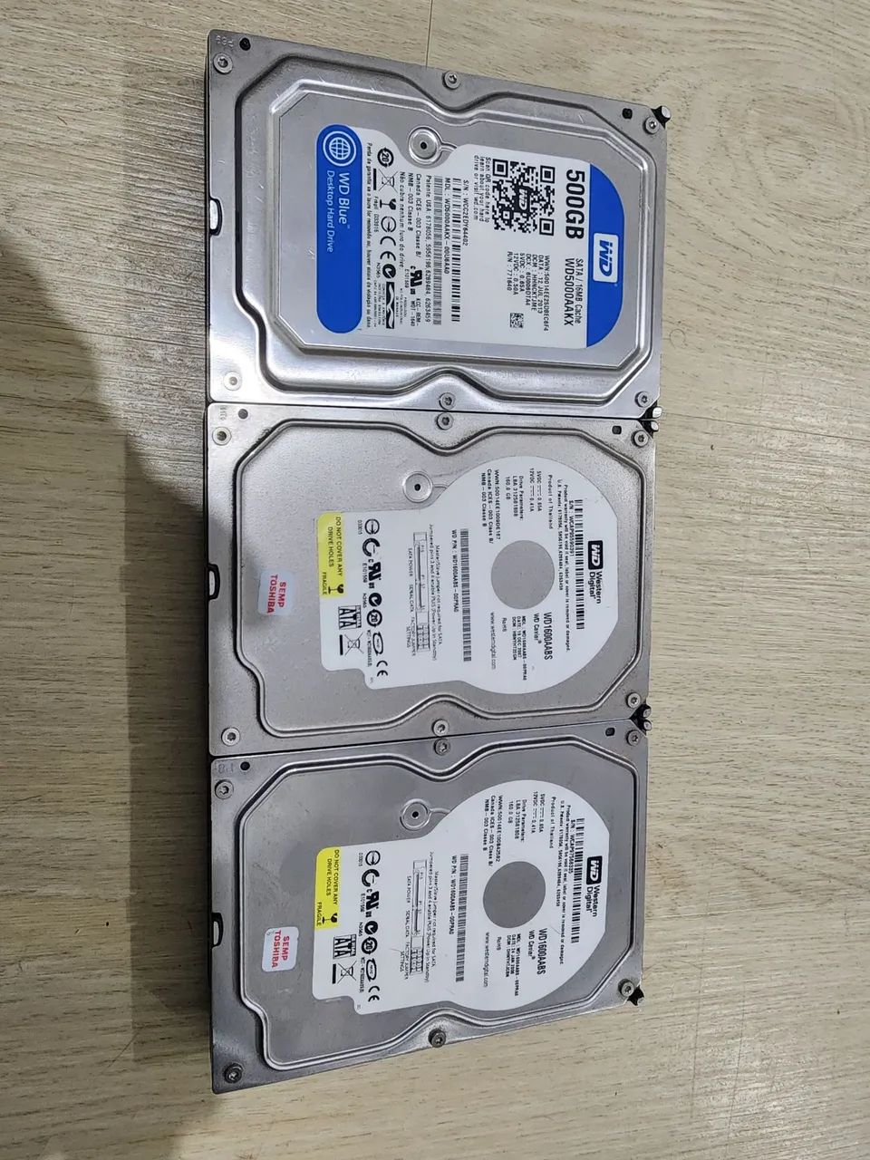 Kit HDs 500/160/160 - Usados