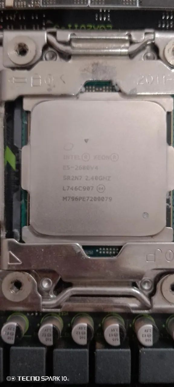 PLACA MÃE X99, XEON 2680V4 E AIR COOLER - Foto 2