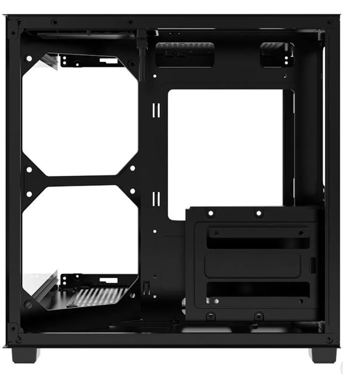 Gabinete Aquário Aigo Apollo A275 com 3 fans ARGB-Vai com caixa e apenas 2 meses de uso - Foto 4