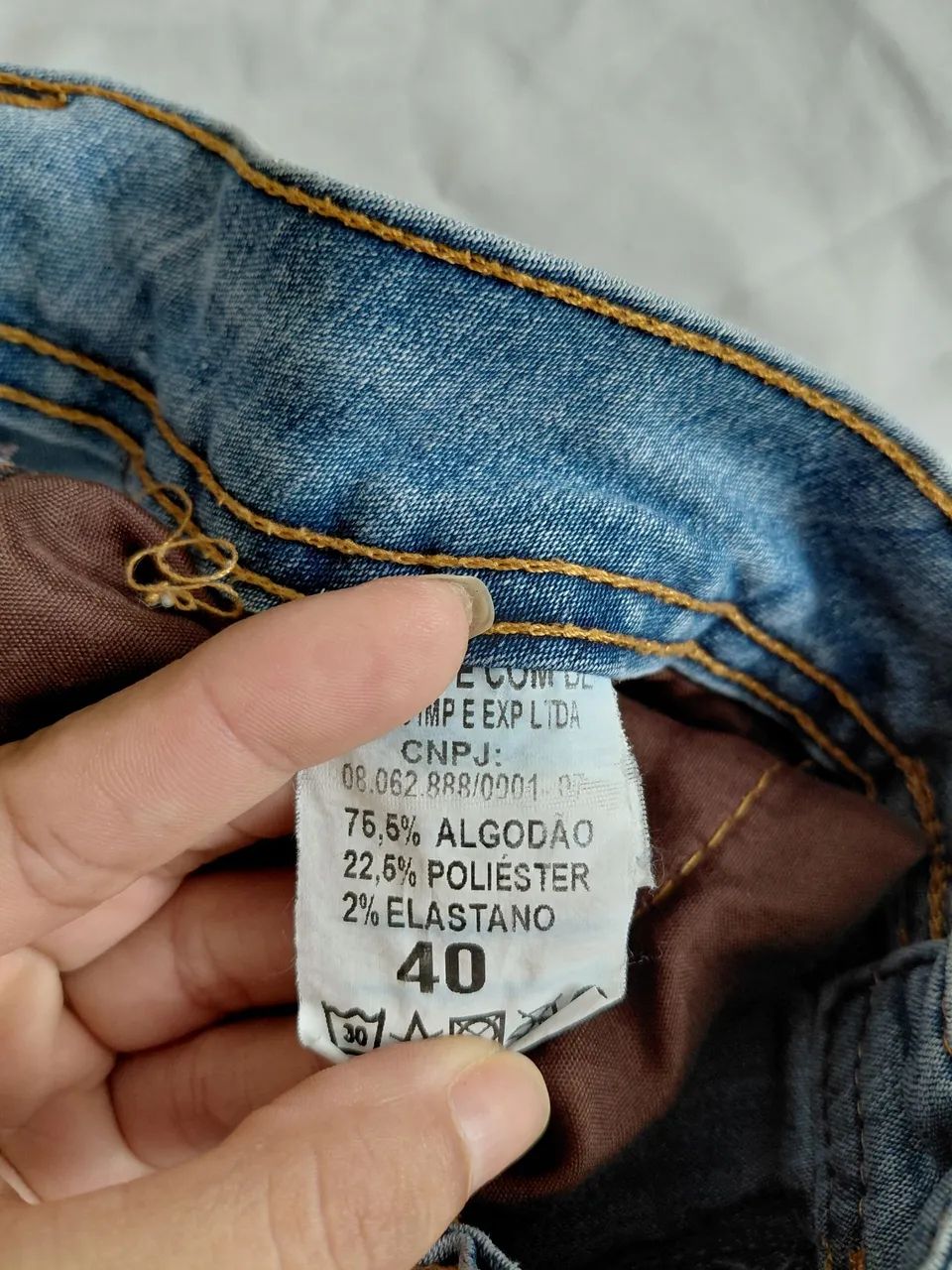 Calça jeans feminina  - Foto 3