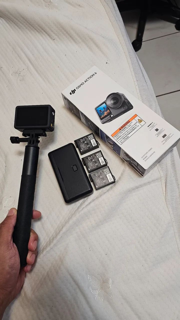 Camera de ação DJI ACTION 6 - Foto 2