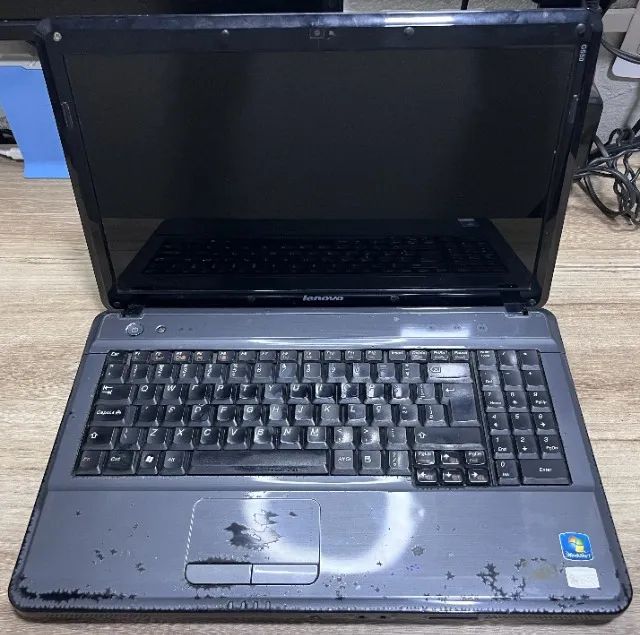Notebook Lenovo G550 Core 2 Duo 4GB SSD 120GB Usado Funcionando - Foto 4