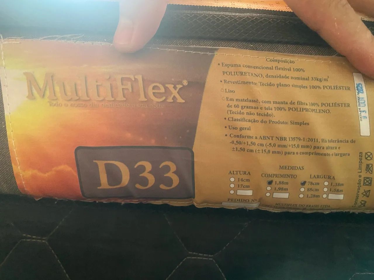 Colchão de solteiro MULTIFLEX D33 - Foto 3
