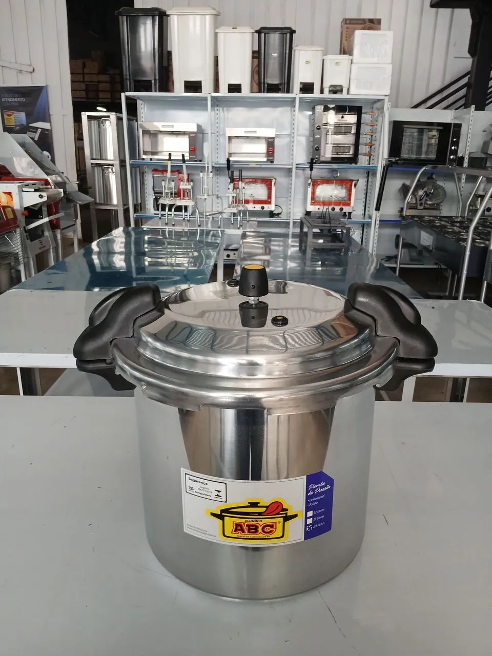Panela de Pressão Industrial 20 Litros ABC  - Foto 4