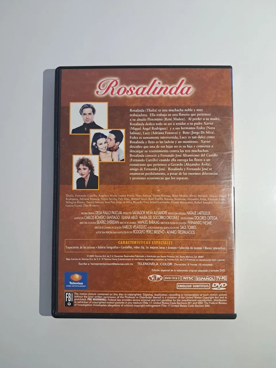 DVD Rosalinda Compacto Novela Mexicana Thalia - Foto 2