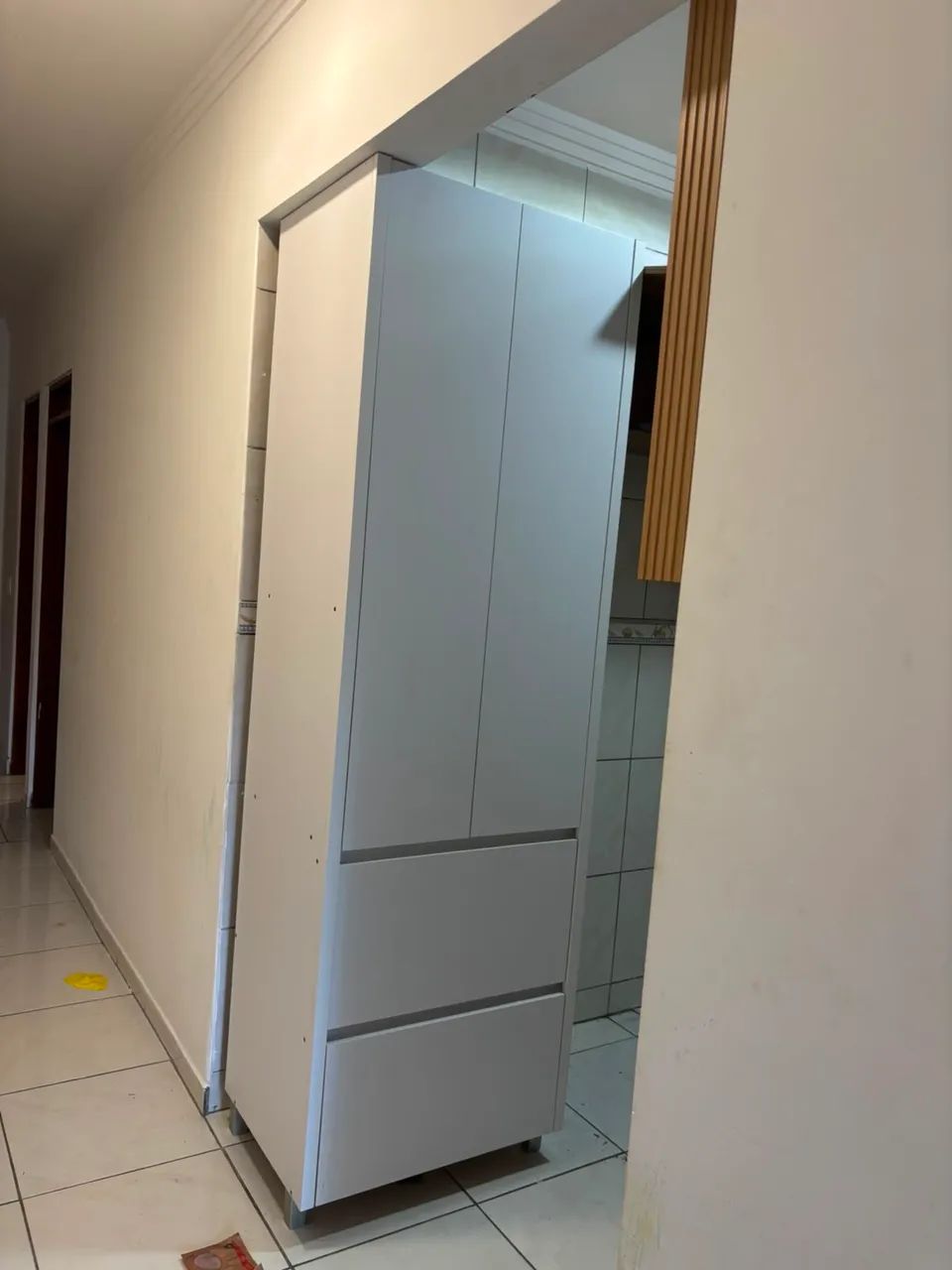 Paneleiro 100%MDF com duas gavetas - Foto 2