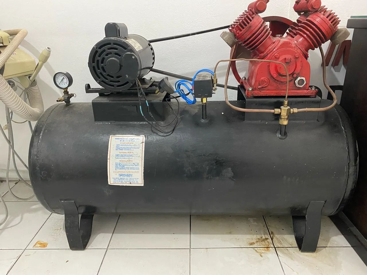 Compressor 250 litros Douat revisado - Foto 2