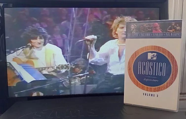 FITAS VHS MTV ACUSTICO - ORIGINAL - 80 CADA - Foto 5