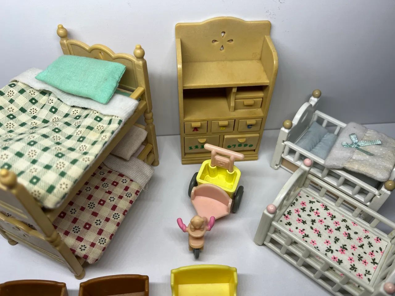 Sylvanian families - móveis de quarto + bike infantil  - Foto 2