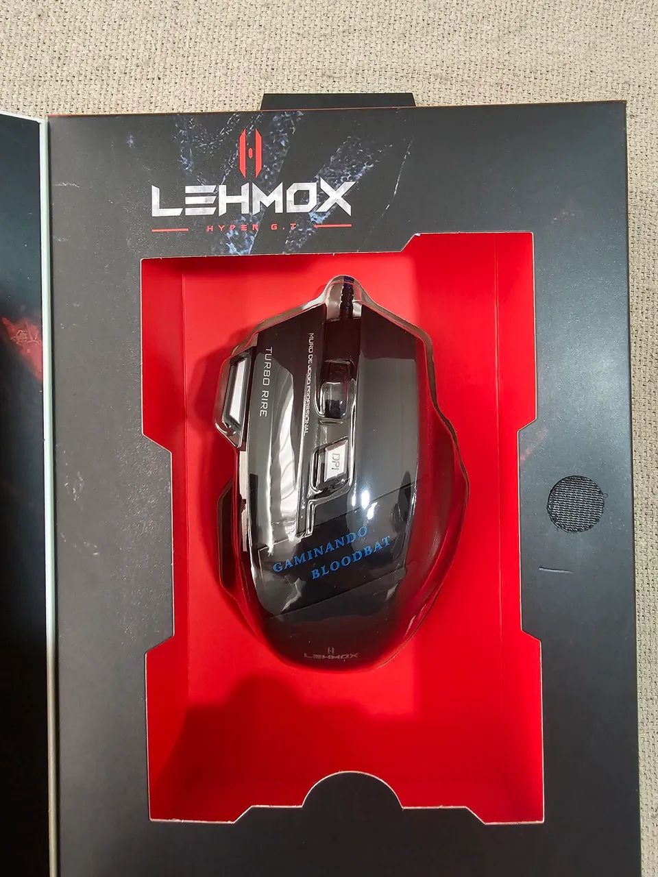 Mouse Gamer LEHMOX LEY-X7 com Caixa | DPI + Turbo Fire - Foto 5