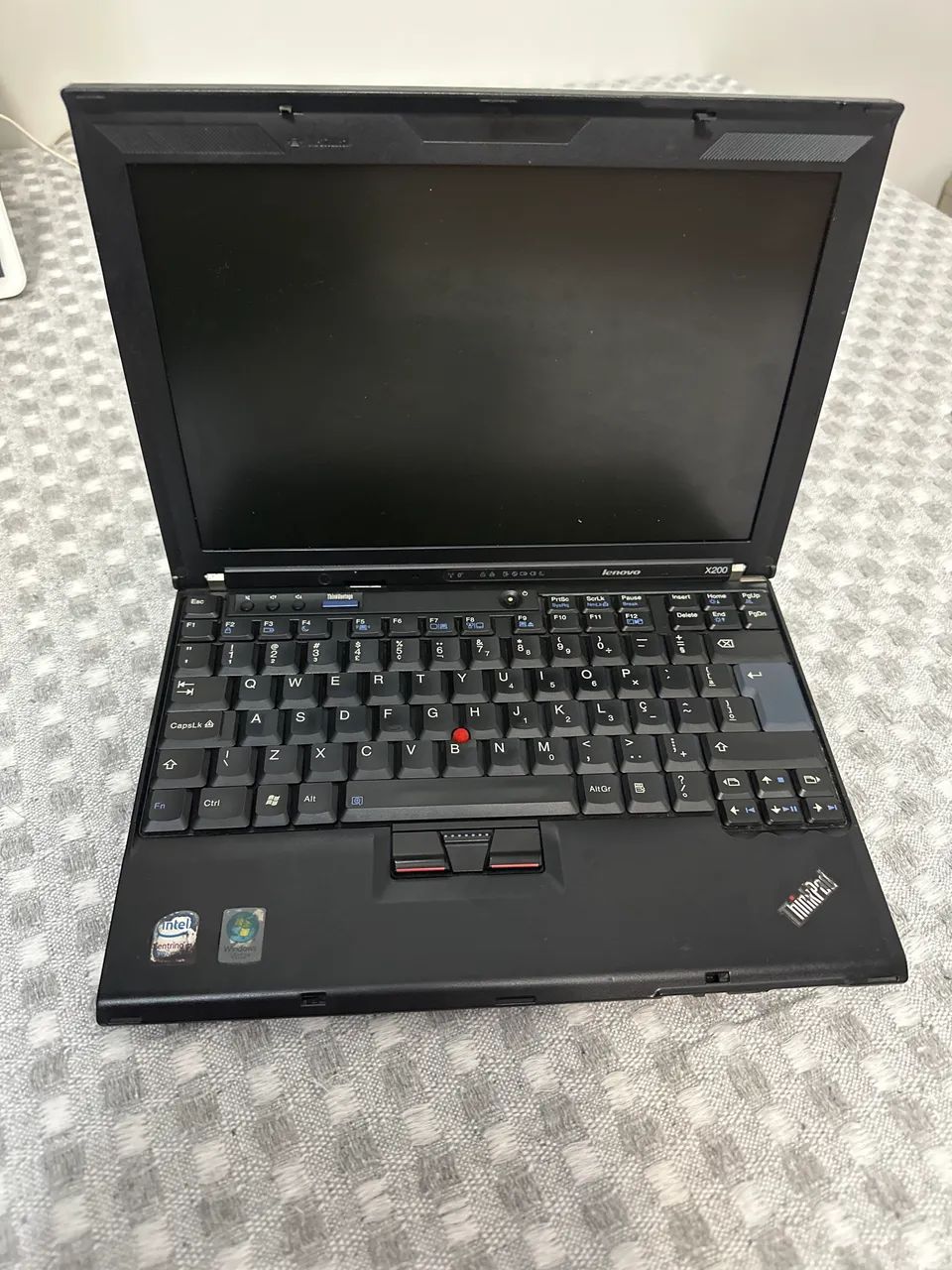 Notebook Lenovo Thinkpad X200 160 gb de hd e 4 gb de RAM 