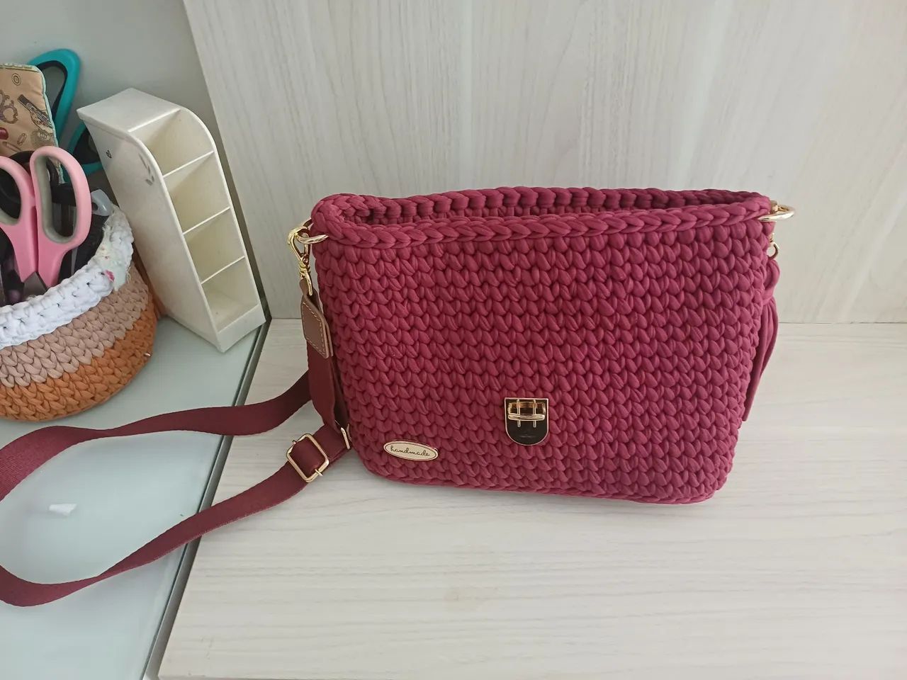 Bolsa feminina artesanal  - Foto 3