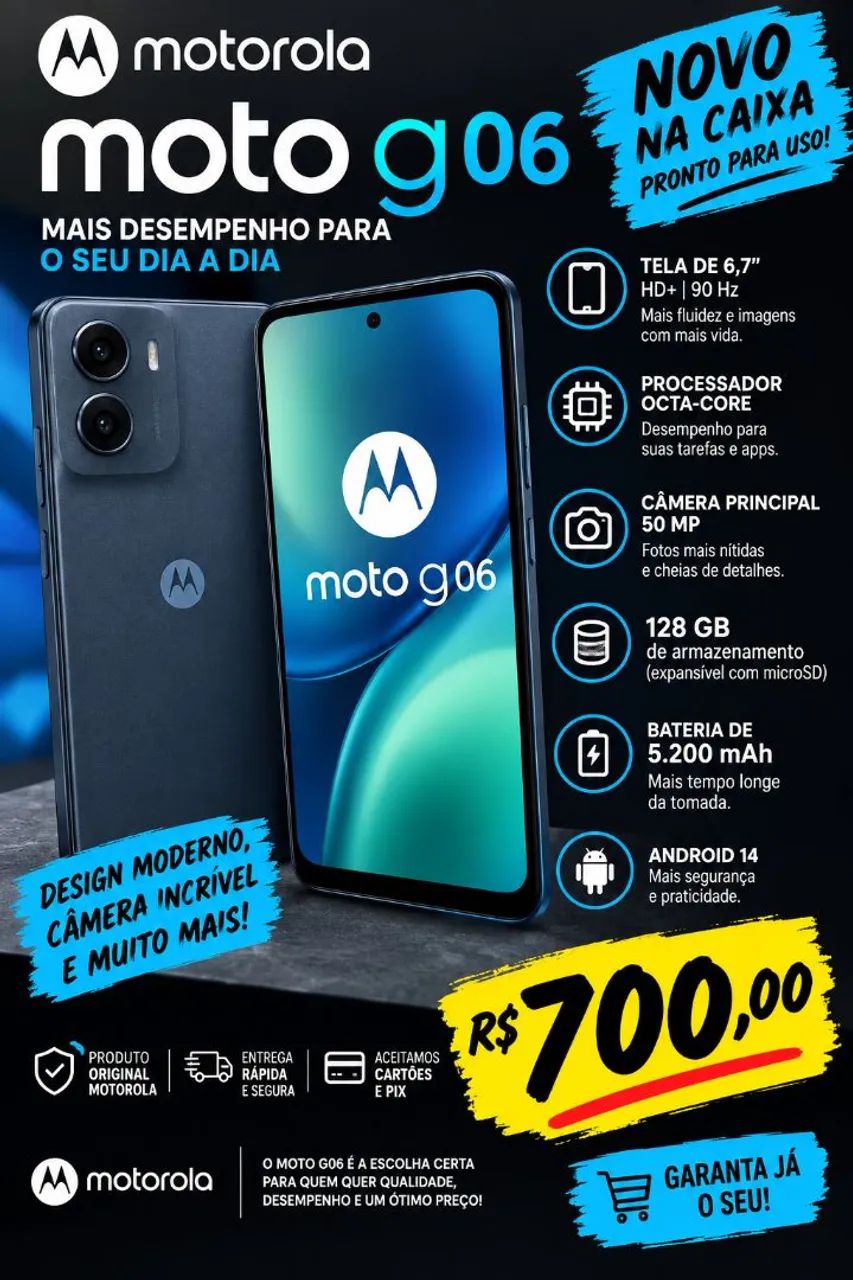 Celular moto g06  - Foto 4