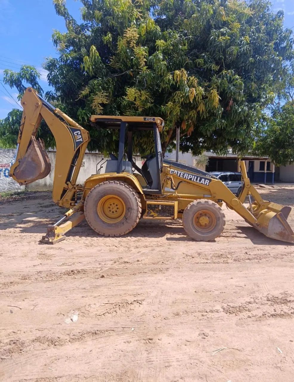 Retroescavadeira Caterpillar 416C 2010 - Foto 2