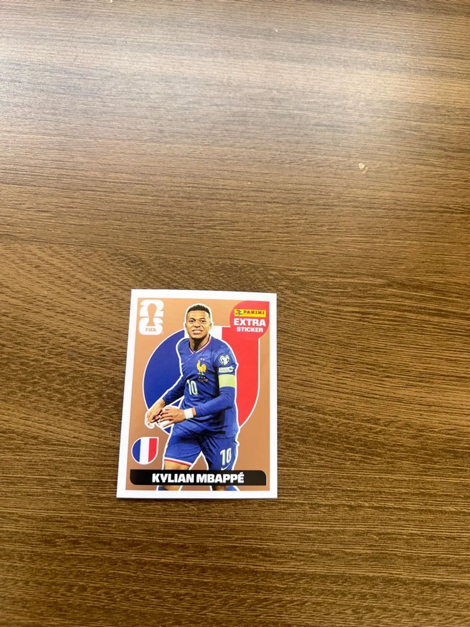 Figurinha do kylian mbappe bronze