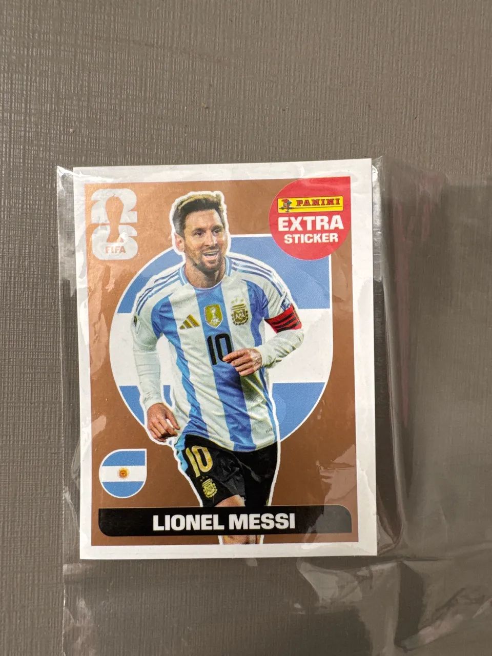 Figurinha Messi Legend Bronze