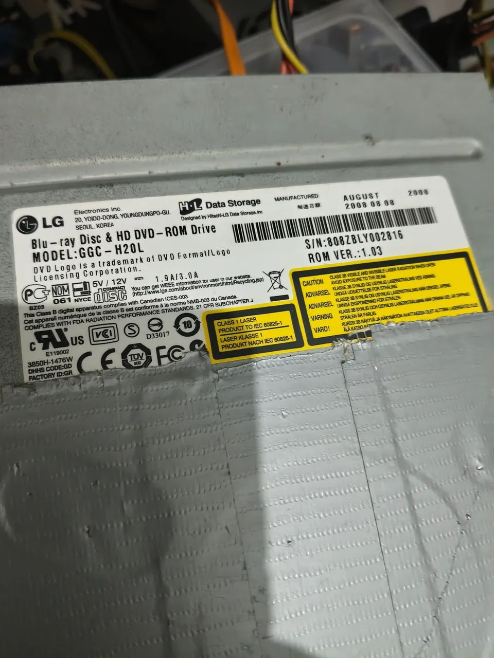 Leitor cd