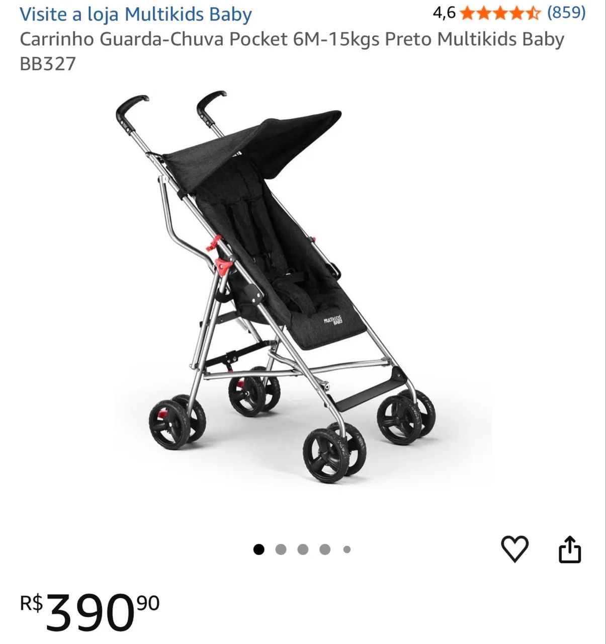 Desapego Carrinho de Passeio.