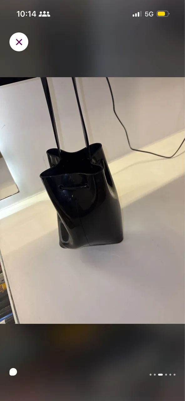 Bolsa Melissa Preta - Foto 3
