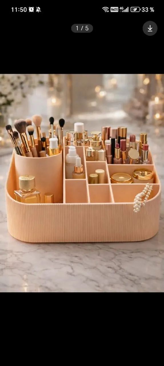 Organizador de maquiagem