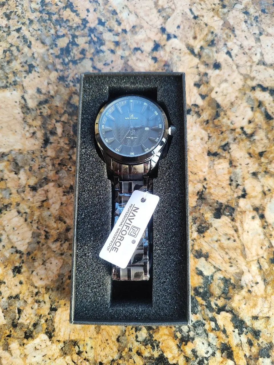 Relógio naviforce ALL Black ( novo na caixa ) - Foto 5
