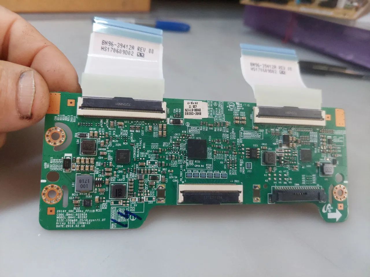 Placa T-CON TV Samsung UN49J5200AG  joinha 
