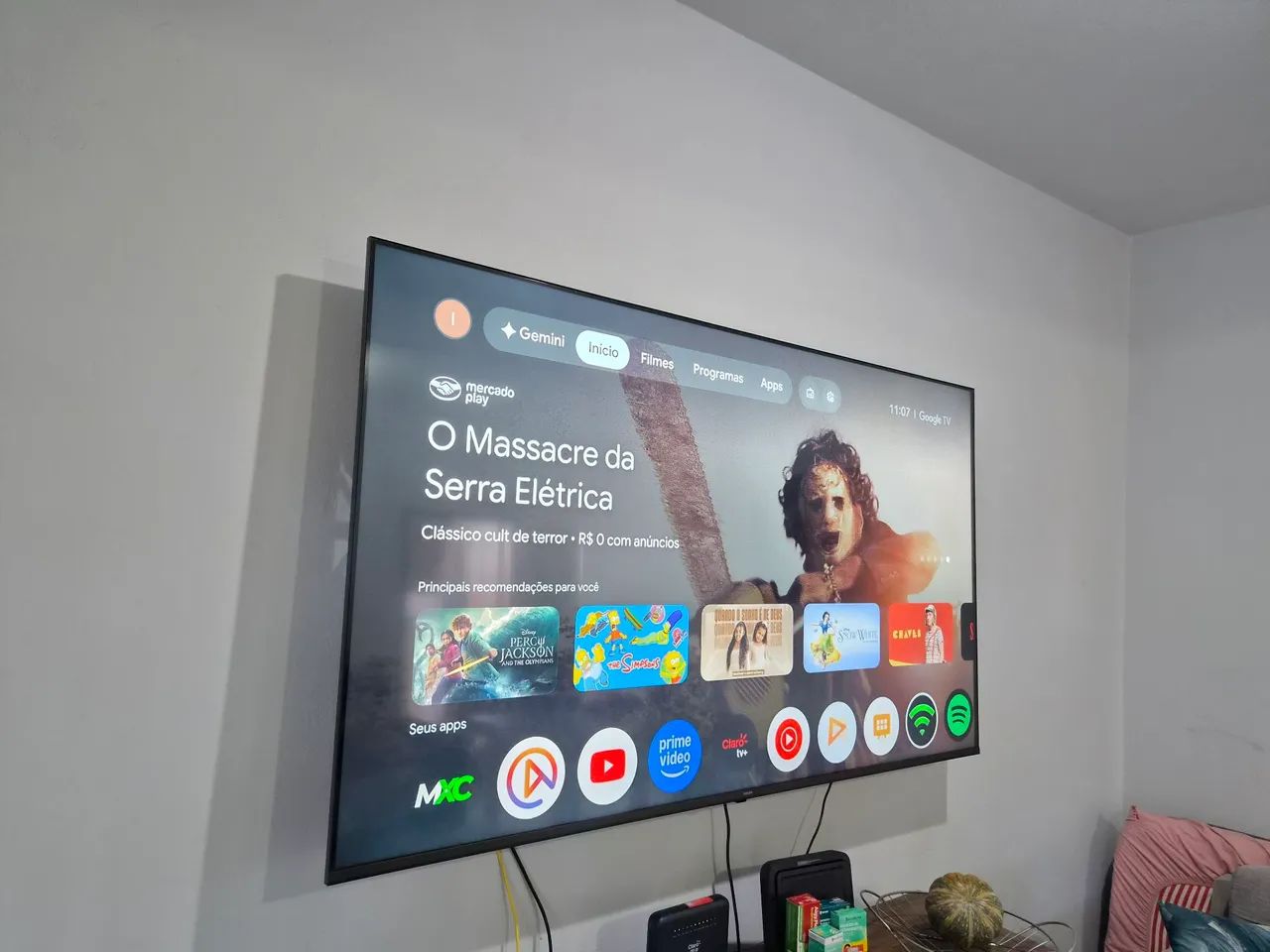 Smart TV Philips 75" 4K UHD - Google TV (Série 7000)