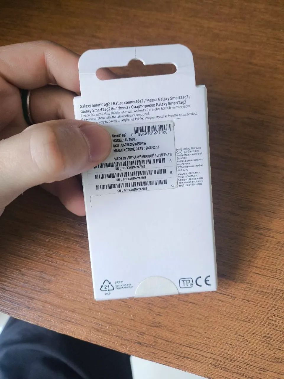 Galaxy smart tag 2 branco - Foto 4