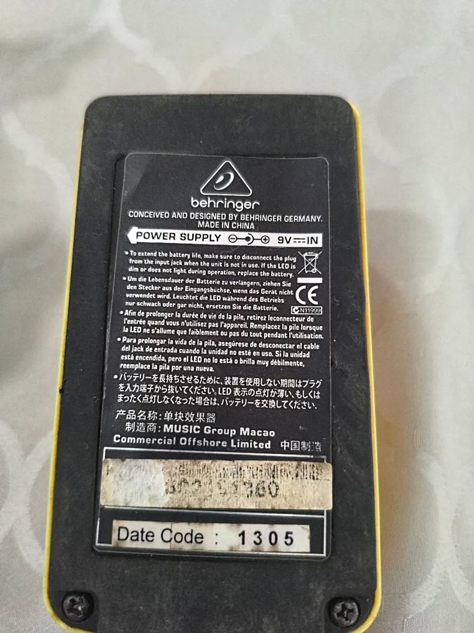 Pedal equalizador Behringer  - Foto 4
