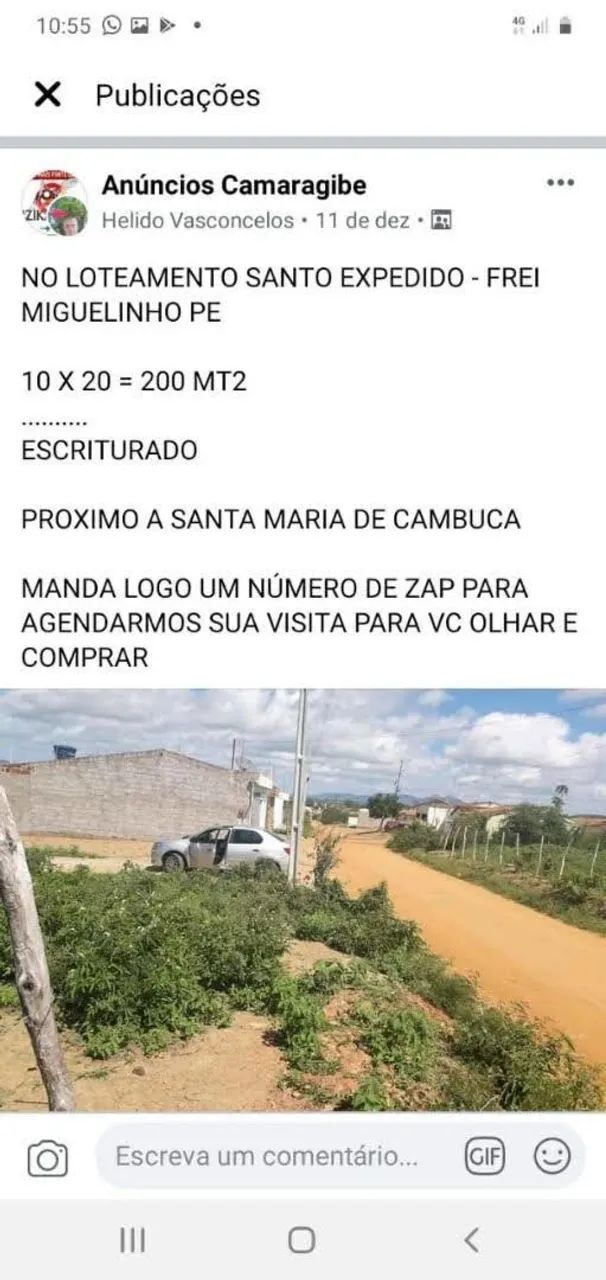 Vendo Terreno Lagoa João Carlos 25 mil - Foto 2