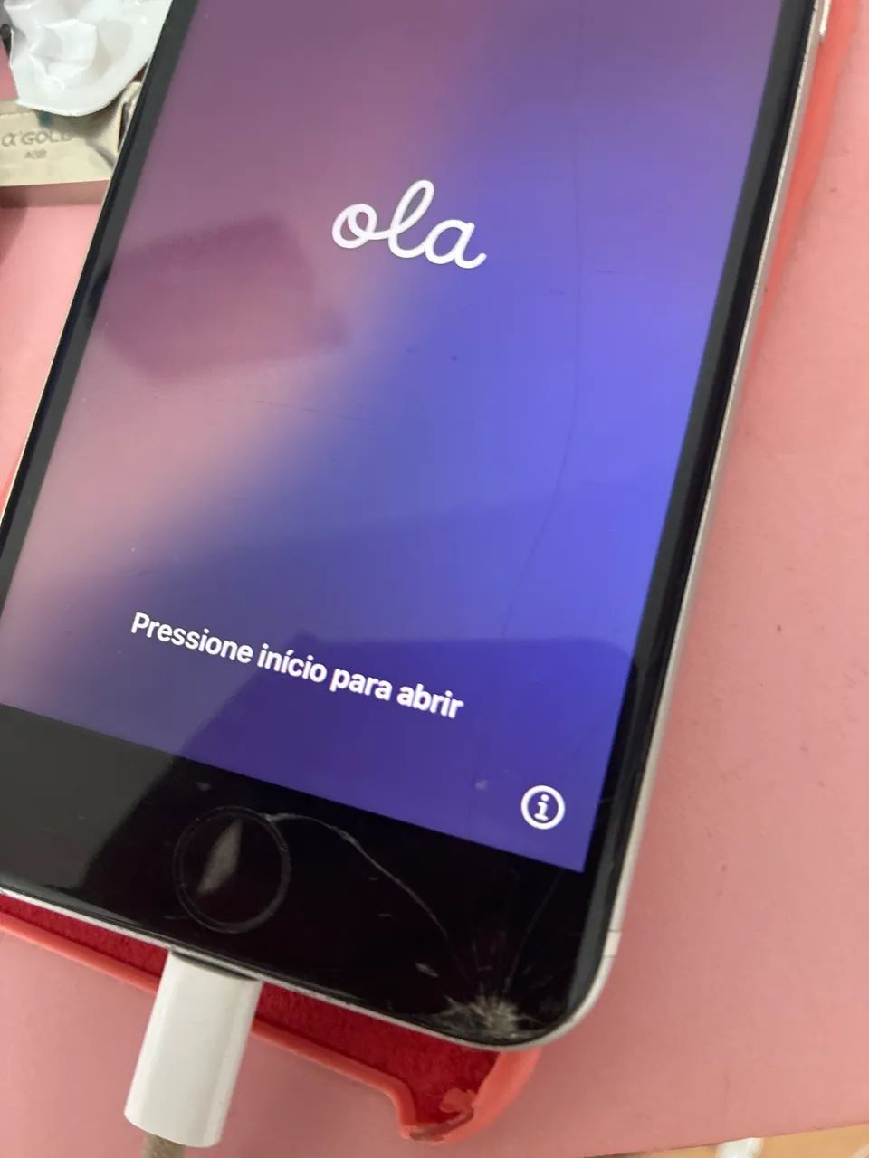 iPhone SE 128 branco  - Foto 4