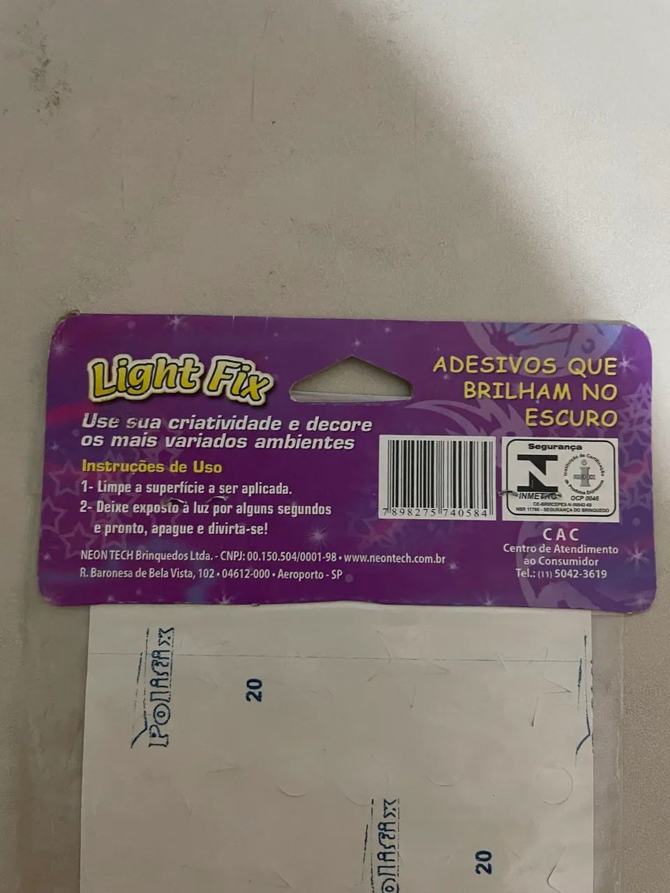 Adesivos Que Brilham no Escuro - Light Fix - Foto 2