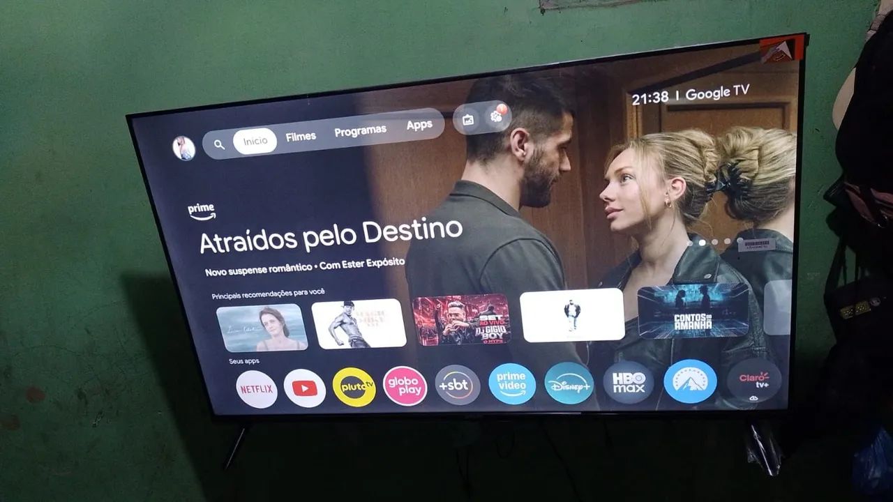 Vendo Tv 45 Android+suporte  - Foto 2