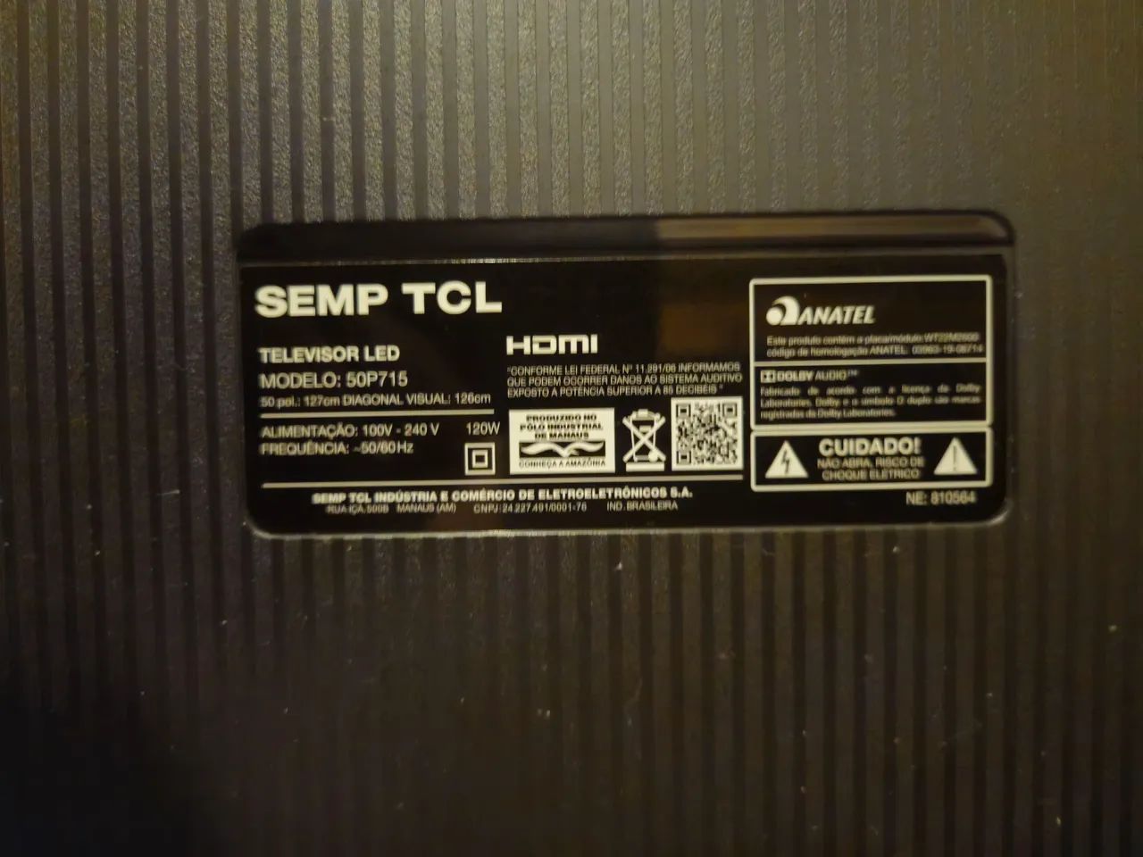 TV TCL Led 4K 50 - Foto 5