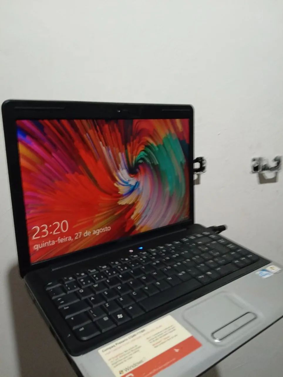 Notebook COMPAQ. Pentium Dual Core. 4 GB de memória. HD de 500 GB. Funcionando. - Foto 2