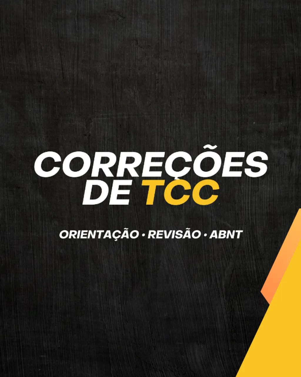 ORIENTAÇÃO DE TCC