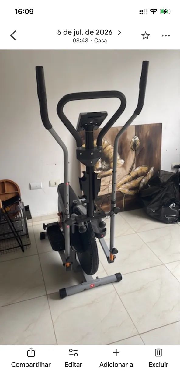 Elíptico semi novo 