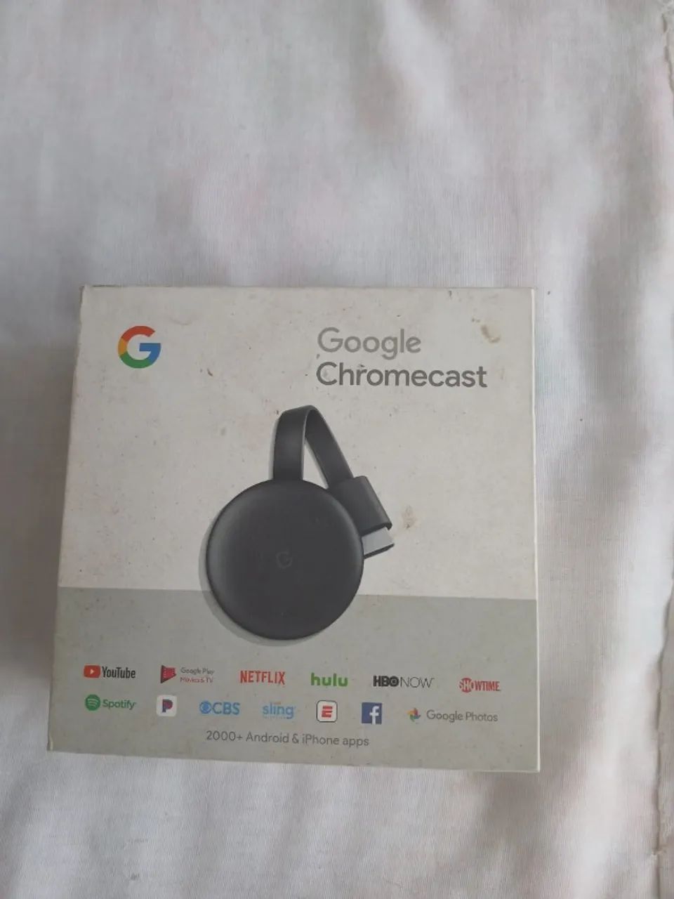 Google Chromecast Original Google com Cabo HDMI e USB - Usado