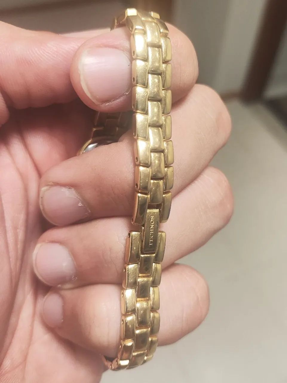 Relógio Feminino Technos Dourado - Foto 4