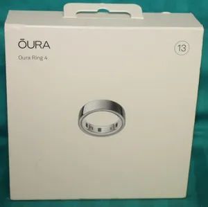 Anel Inteligente Oura Ring 4 Silver (Prata) - Tamanho 13  