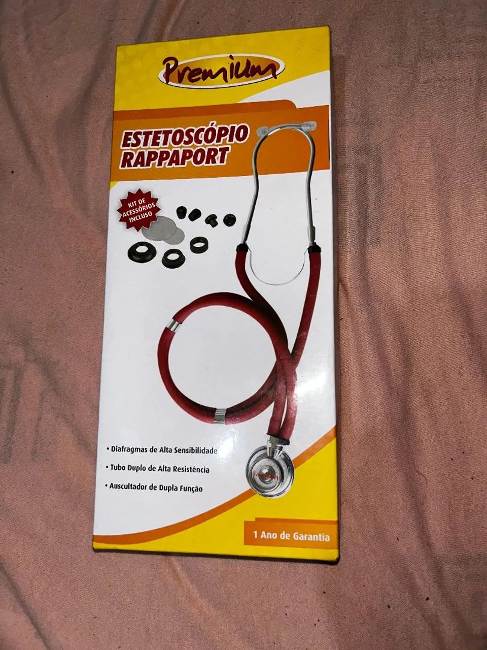 Estetoscópio Rappaport Premium (Completo) - Pouco Uso - Foto 2