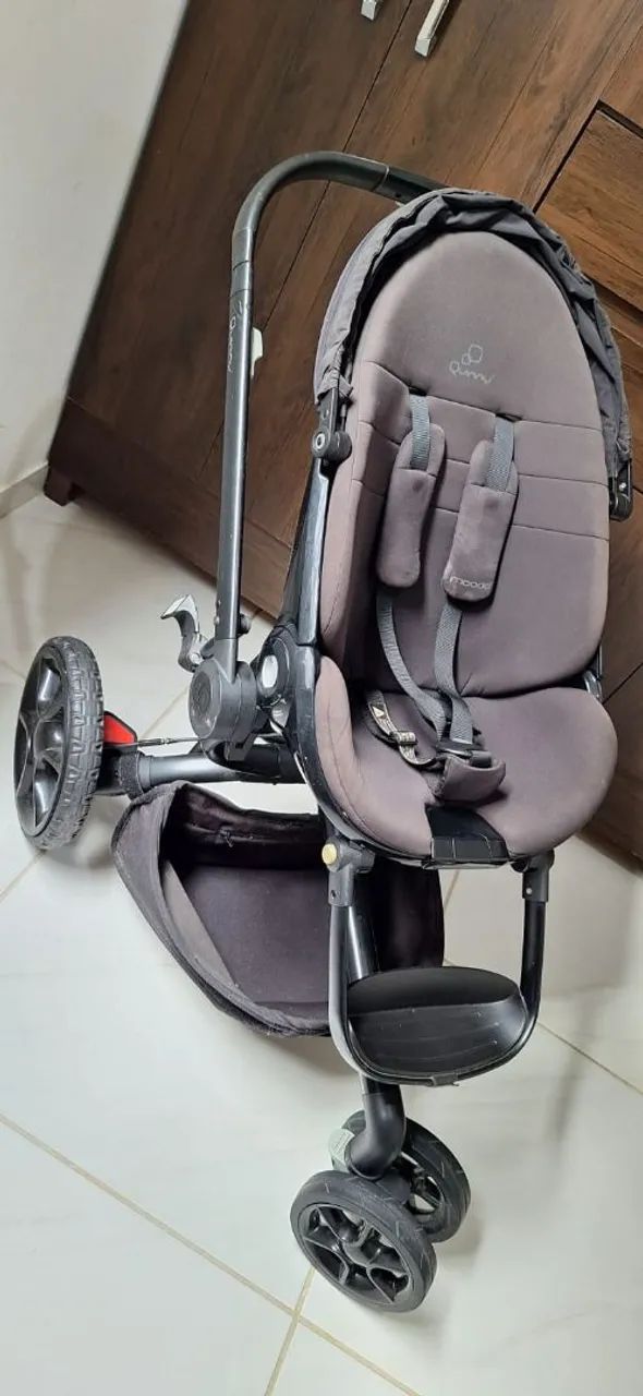 Carrinho,BB conforto e base maxi cosi - Foto 2