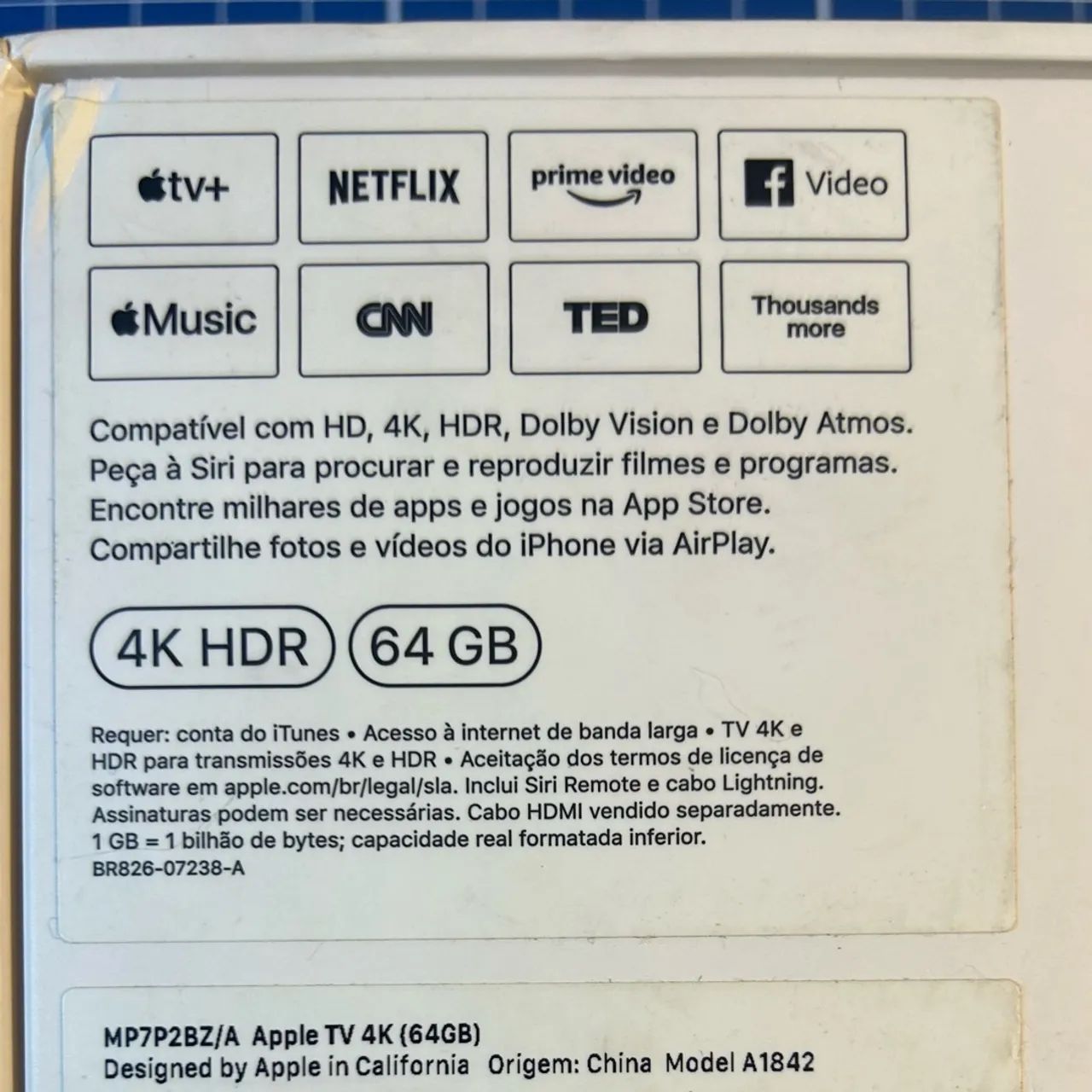 Apple TV 4K 64GB - Kit Completo - Foto 5